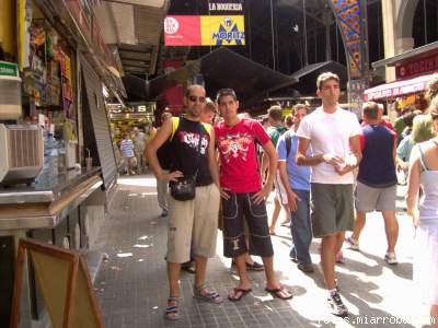 En la boqueria con pako En la boqueria con pako