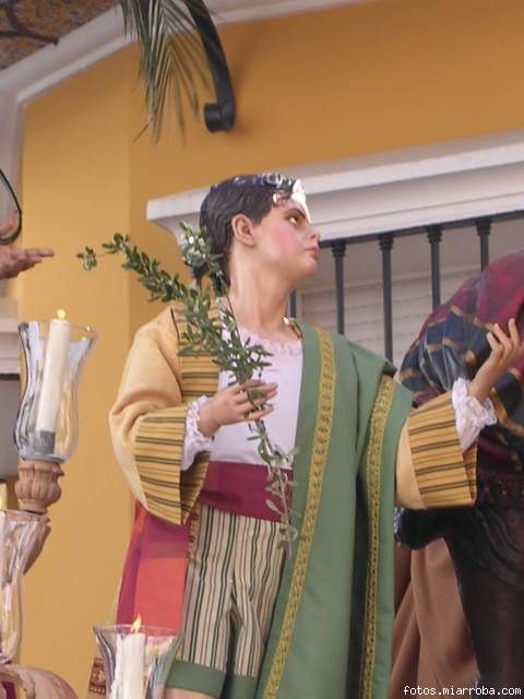 Detalle de la nueva figura niño hebreo estreno de este año Detalle de la nueva figura niño hebreo estreno de este año