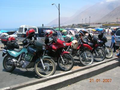 nuestras maquinas en Tocopilla