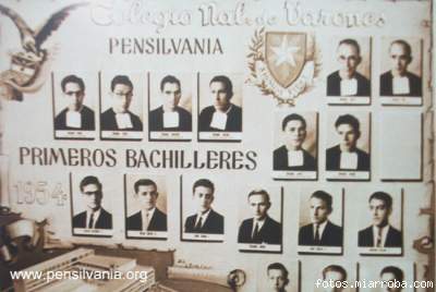 PRIMEROS BACHILLERES 1954