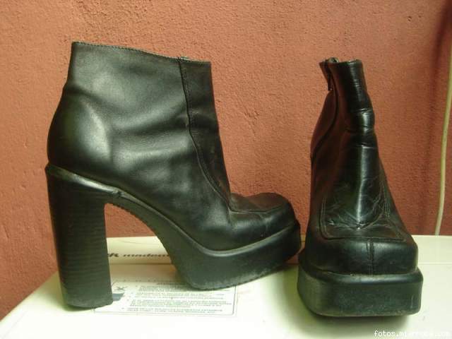 botin numero 37, cuero terraplen $3500