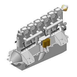 motor Daimler IIIA