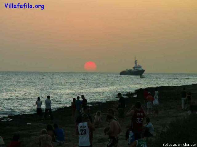 Puesta de Sol en el Cafe del Mar