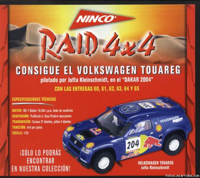 Touareg coleccin Ninco raid 4x4