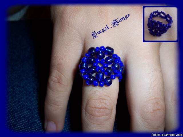 Anillo azul