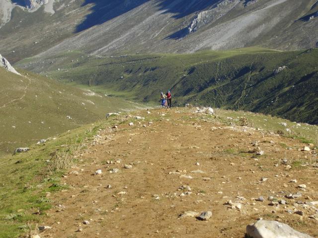 El tramo durisimo antes de llegar a Aliva