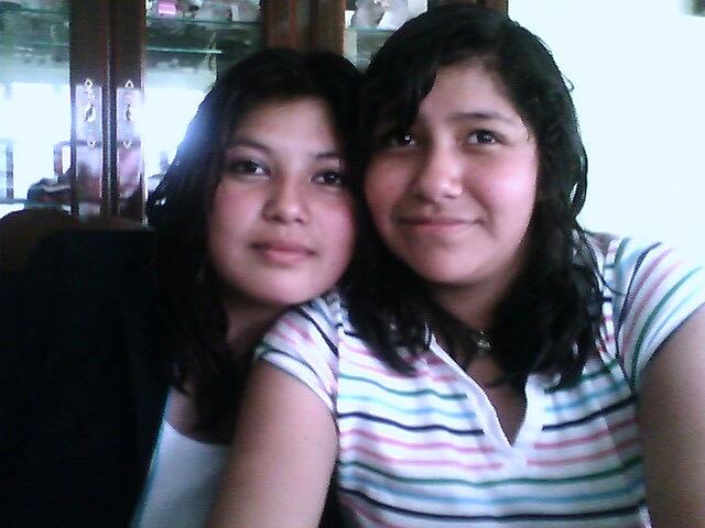 Mi hermanita y yo!!