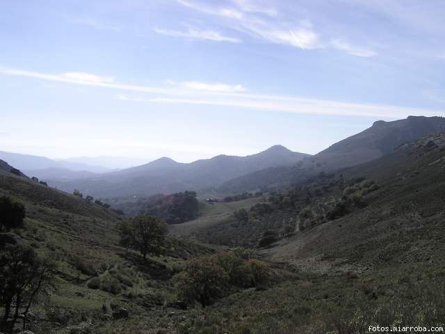 Vistas desde el camino