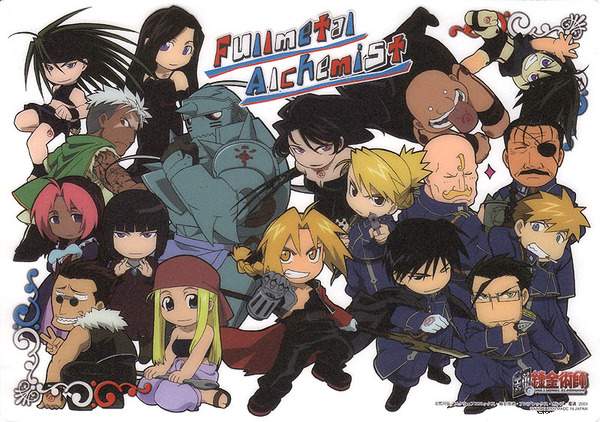 Full Metal Alchemist.