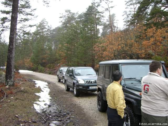 Participantes de la ruta