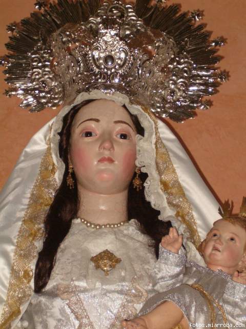 Virgen rel Rosario, primera obra documentada de Martnez Montaes