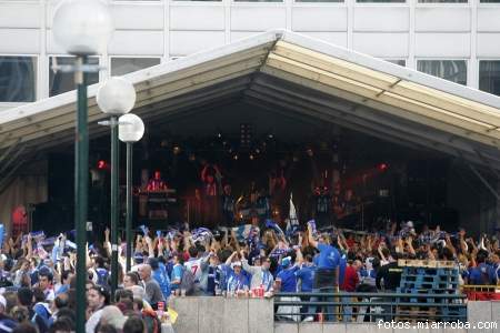 La carpa ubicada a la Castellana de la Capital del reino