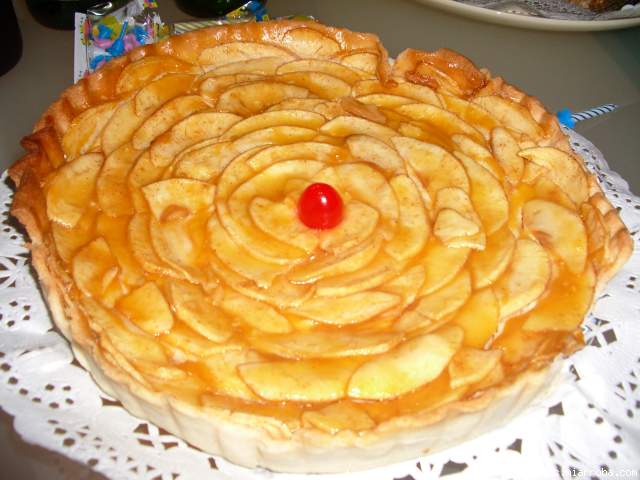 tarta de manzana