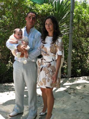 Natalia (de Juan de Brgida), esposo y Alejandro