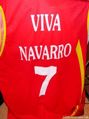 Camiseta Viva Navarro back