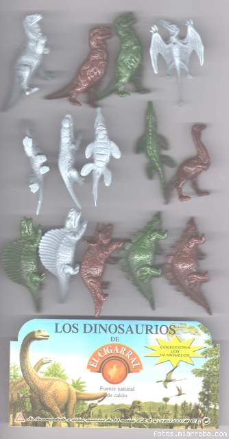 Dinosaurios del queso El Cigarral