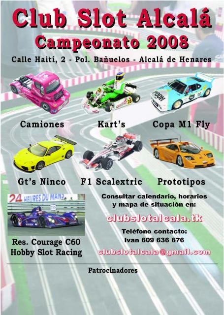 Cartel Campeonato 2008 Cartel Campeonato 2008
