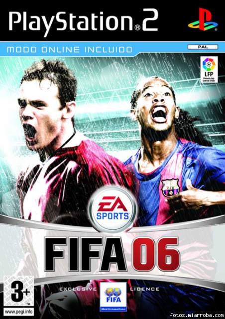 portada de fifa 06 portada de fifa 06