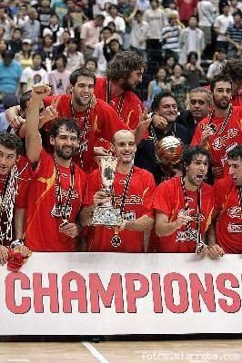 Campeones del Mundo de Baloncesto 2006!!, Foto EFE