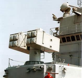 Launcher Albatros, en buque de guerra.