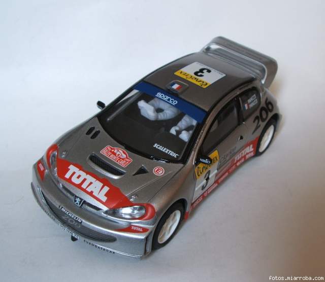 Peugeot 206 Montecarlo 2002 Panizzi Altaya Rally Pro 07