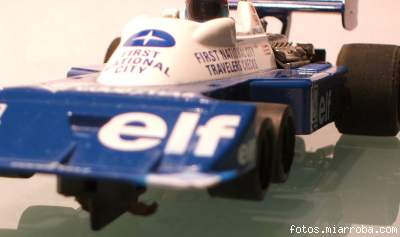 Tyrrell P34 6 ruedas Vintage defecto 5