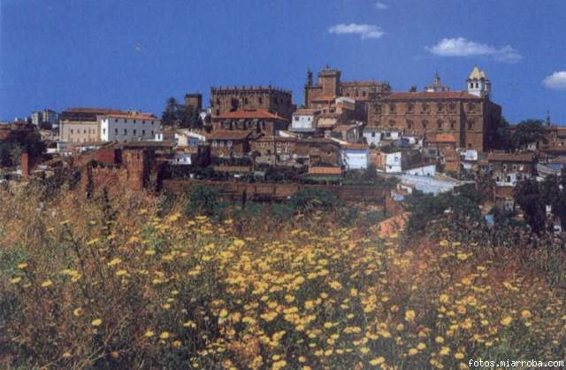 Vista general de la ciudad de Cceres