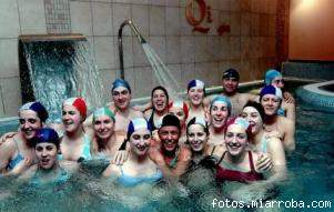 Equipo en el Spa