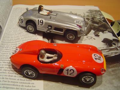 Ferrari 750 Monza + Mercedes 300SRL - LM 1955 3