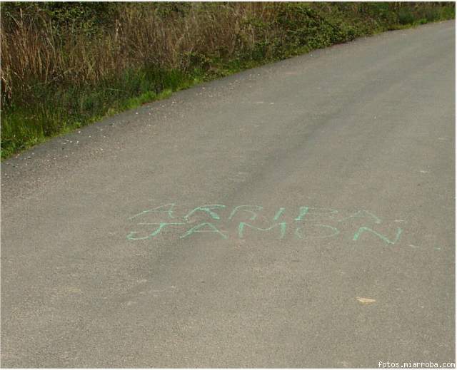 Pintada en Moncalvillo