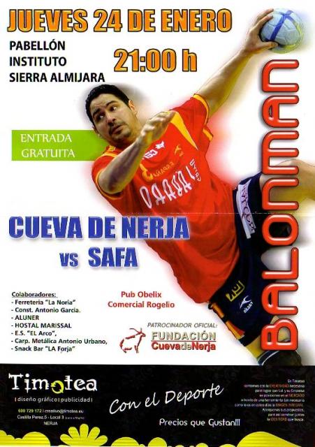 Balonmano Cueva de Nerja - Safa Sagrada Familia