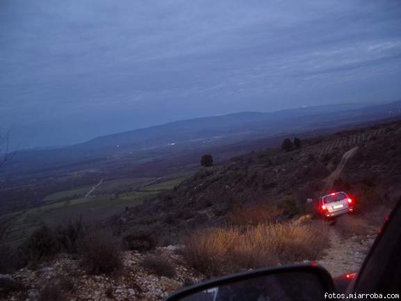 Ruta tarde-noche... evolucionando