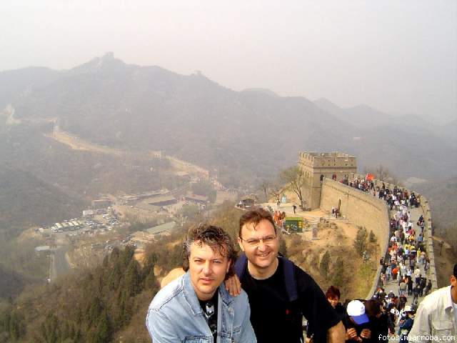 Alberto & Dani en la Muralla China