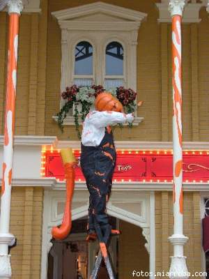 Hombre calabaza en ... Hombre calabaza en ...