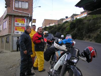 mis amigos en la Paz