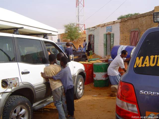 Gasolinera de Chinguetti