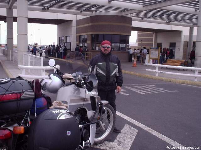 Arica frontera con Peru