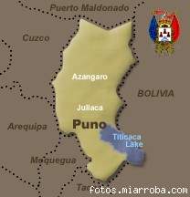 Mapa de Puno