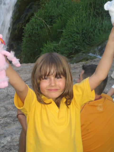 esta es mi hija Julia, de seis aos