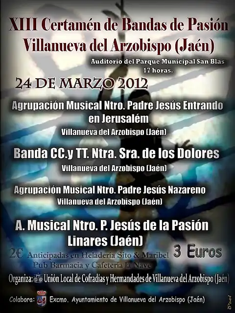 cartel certamen bandas2012