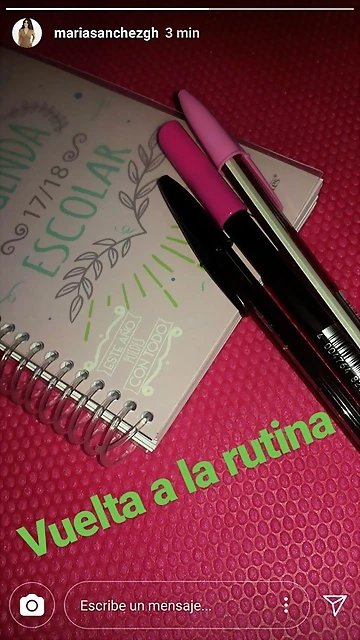 Mar?a IG Stories 14-9-2017 Mar?a IG Stories 14-9-2017