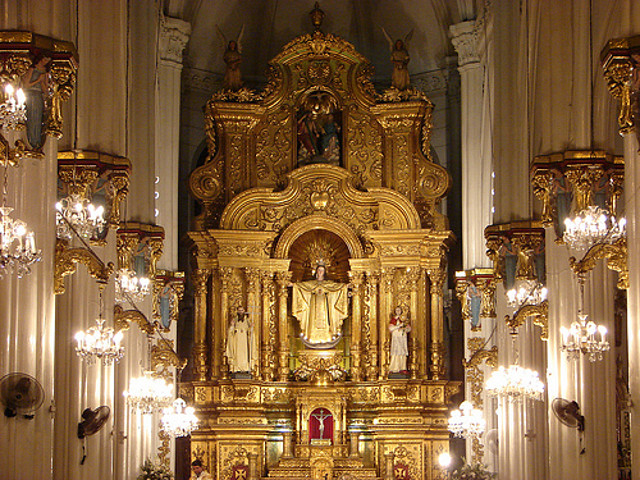 La Merced Guayquil, retablo