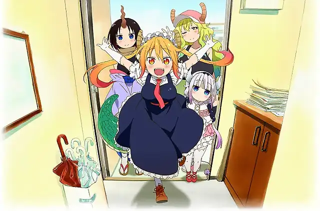 Kobayashi san Chi no Maid Dragon 1