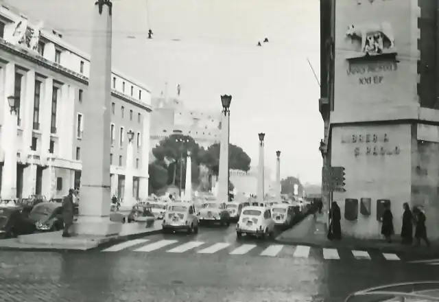 Rom - Via della Conciliazione, 1963