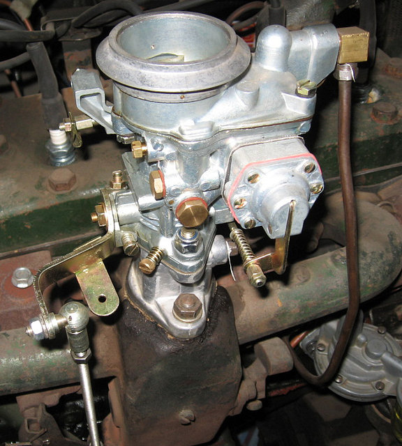 Carburador Solex en Studebaker Champion 1941 Carburador Solex en Studebaker Champion 1941