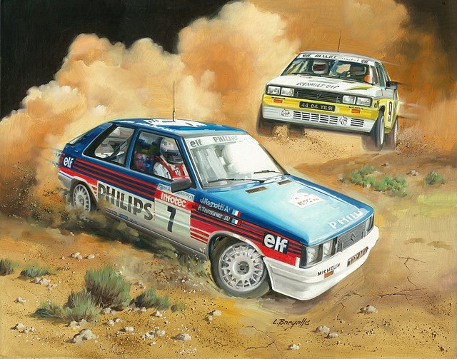 pintura rallye renault JPG