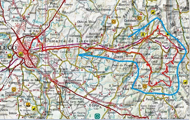 Mui?os nacente ruta Mui?os nacente ruta