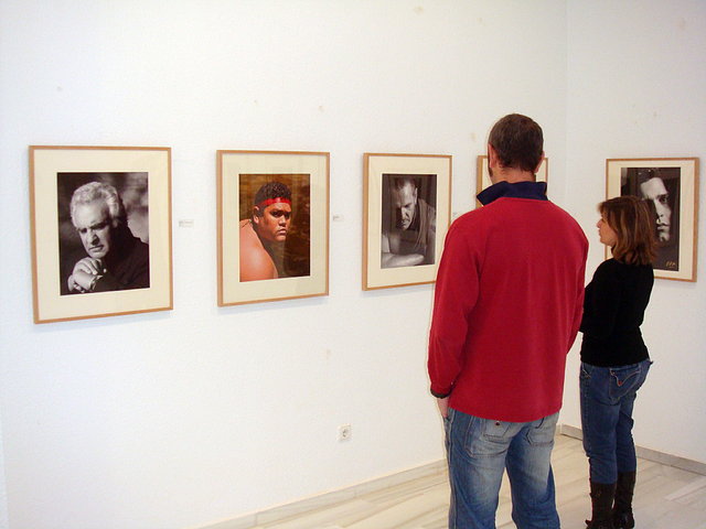 Exposicion en Nerva-Fot. 