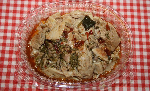 Lampredotto en salsa diabla Lampredotto en salsa diabla