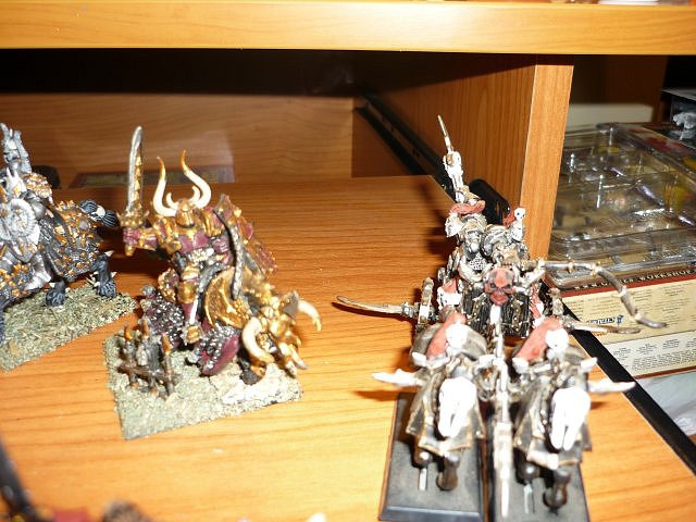 seor de khorne y carro